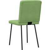  Jedilni stoli 4 kosi svetlo zelen žamet, (21828427) | Shoptok.si