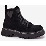 Boto Women's Boots with Glitter Heart Black Nariri | shoptok.hr