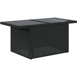  7-dijelni set vrtnih sofa od poliratana s jastucima crni | shoptok.hr