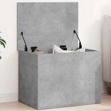 vidaXL Škatla za shranjevanje betonsko siva 60x42x46 cm inženirski les | Shoptok.si