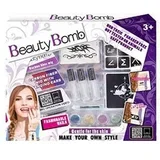 Beauty Bomb Tini veliki svjetlucavi set šminke sa šarenim kopčama za kosu