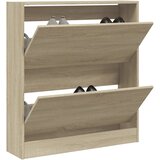  The living store omarica za čevlje sonoma hrast 80x21x87,5 cm inženirski les - omarica za čevlje, (21485650) Cene