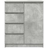  Komoda s ladicama beton siva 71x35x84 cm konstruirano drvo | shoptok.hr