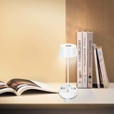  Aigostar-LED RGBW prigušiva stona lampa sa utičnicama i USB priključkom LED/4,6W/230V bela | Eponuda.com