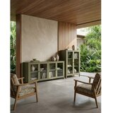 Marckeric Zelena vitrina od masivnog bora 90x120x40 cm Alessandra – | shoptok.hr