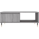  Stolić za kavu siva boja hrasta 90x60x35 cm konstruirano drvo | shoptok.hr
