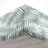Douceur d intérieur Bela/zelena napenjalna bombažna rjuha 90x190 cm Botania – | Shoptok.si