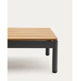 Kave Home Vrtna klubska mizica iz masivnega tika 57x91 cm Sorells – | Shoptok.si