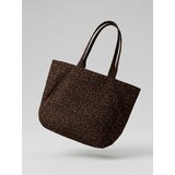 Sinsay Dvosmjerna pamučna torba s leopard uzorkom | shoptok.hr