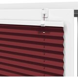  Plisirana roleta Bordeaux crvena 105x100 cm Širina tkanine | shoptok.hr