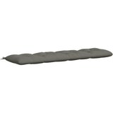  Jastučić za klupu VIANEN 100% poliester Siva 200 x 50 x 12 cm | shoptok.hr