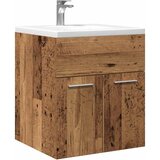 Maison Chic Kopalniška omara za umivalnik Stari les 41x38,5x46 cm, (21788117) | Shoptok.si