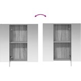  Kupaonski ormar s ogledalom Siva Sonoma 70 x 14,5 x 70 cm | shoptok.hr