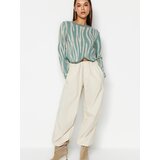 Trendyol ženski duks Twoaw24Kz00694, zelena-mint | Eponuda.com