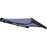  Motorizirana kazetna tenda 350 x 250 cm plavo-bijela | shoptok.hr