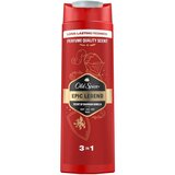 Old Spice Epic Legend gel za prhanje za obraz, telo in lase za moške 400 ml u