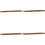 vidaXL Stenska polica 4 kosi starinski les 40x20x1,5 cm inženirski les | Shoptok.si