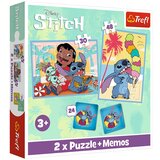 Trefl puzzle 2u1 + memo Lilo&Stitch Cijene
