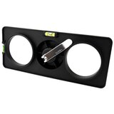 PRIMO Bohrschablone Hohlwanddose Kunststoff P102: vrtalna šablona za plastične vgradne omarice v votle stene P102., (20812154) | Shoptok.si