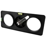 Bohrschablone Hohlwanddose Kunststoff P102: vrtalna šablona za plastične vgradne omarice v votle stene P102., (20812154)
