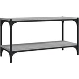 Maison Chic TV omarica - TV enota - Televizijska omarica siva sonoma 80x33x41 cm inženirski les in jeklo, (21698958) Cene