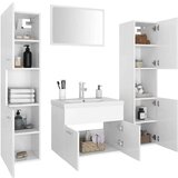  Set kupaonskog namještaja od iverice bijeli | shoptok.hr