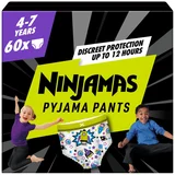 Ninjamas plenice pižama hlačke S7, 17-30 kg, 4-7 let, 60/1