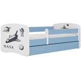HAPPYKIDS Dječji krevet Dreamy NASA 180x80 sa madracem s ladicom Plava | shoptok.hr
