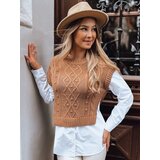 DStreet Sweter damski CELESTIA kamelowy Cene