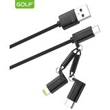 Golf USB kabl 3u1 Mikro-Tip C-IP GC-51 | ePonuda.com