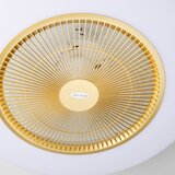  Brilagi - LED prigušiva svetiljka sa ventilatorom AURA LED/38W/230V zlatna + daljinski upravljač | Eponuda.com