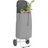 Kolica za kupovinu Siva 35 x 28 x 92 cm Oxford tkanina | shoptok.hr