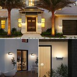 SANSHI 12 W zunanja LED stenska svetilka | Shoptok.si