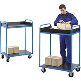 eurokraft pro Delovna miza MOBIL, nosilnost 250 kg, 2 nivoja, DxŠxV 912 x 608 x 1287 mm | Shoptok.si