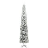 vidaXL Umestno božično drevo Zelena 270 cm PVC in Jeklo in Plastika | Shoptok.si