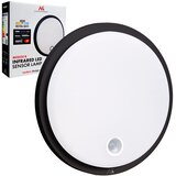Maclean LED lamp with motion sensor, PIR sensor, black, 10W, IP65, 1000lm, neutral color, MCE525 B | shoptok.hr