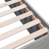  Okvir za krevet boja hrasta 100x200 cm od konstruiranog drva Slike