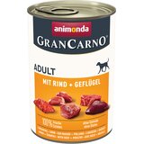  Varčno pakiranje animonda GranCarno Original Adult 12 x 400 g - Govedina in perutnina | shoptok.hr