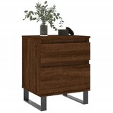  Noćni ormarići 2 kom boja hrasta 40x35x50 cm konstruirano drvo | shoptok.hr