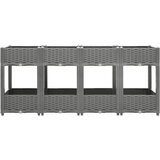  Povišena gredica 160x40x71 cm od polipropilena | shoptok.hr