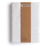 Restilo firana DRIMAR kolor beżowy styl nowoczesny przelotki srebrne materiał len, mikrofibra 140x270 | shoptok.hr