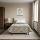  Zimska posteljnina Šonerisan Svetlo siva 155 x 220 cm, (5000284497) | Shoptok.si