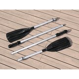 Bestway naduvani čamac Bež i zeleni PVC 350 x 145 x 46 cm Prijenosni | shoptok.hr