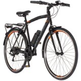 Visitor touring cross ven-eco električni bicikl, 28"/21", crno-narandžasti | ePonuda.com