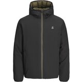 Jack & Jones muška jakna sa kapuljačom 12259367, crna cene