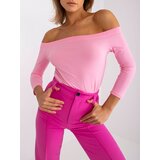 BASIC Feel Good Blouse-RV-BZ-4692.67-pink | Shoptok.si