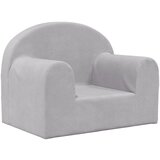 Maison Chic Otroški kavč - Otroški divan - Otroški sedež svetlo siv mehak pliš, (21729525) | Shoptok.si