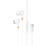 Borofone Slušalice sa mikrofonom Type-C BM92 Refined universal earphones with microphone Type-C white | Eponuda.ba