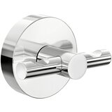 Tesa Smooz Kupaonska kukica za ručnik (S 2 kraka, Srebrna, Sjaj) | shoptok.hr