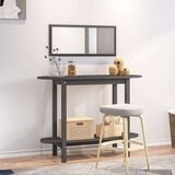  Konzolni stol sivi 110 x 40 x 80 cm od masivne borovine | shoptok.hr